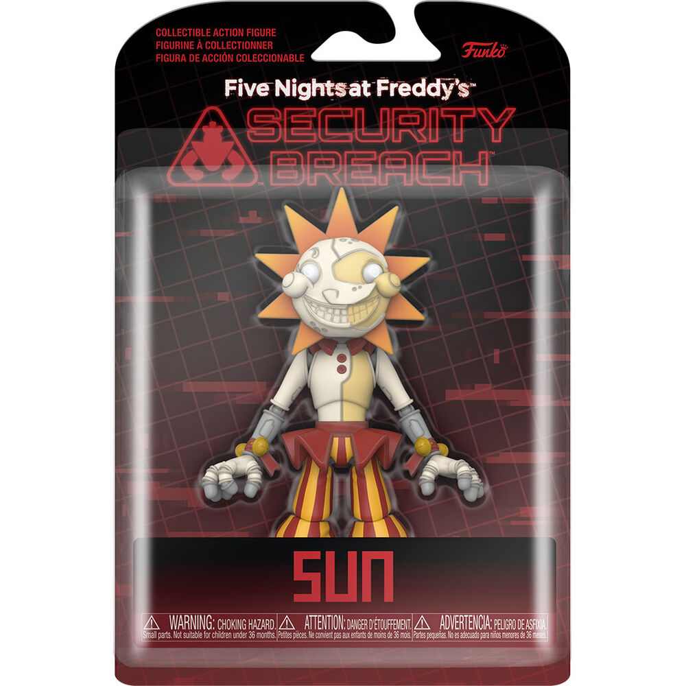Figura FUNKO de Sun de Five Nights at Freddy’s: Security Breach