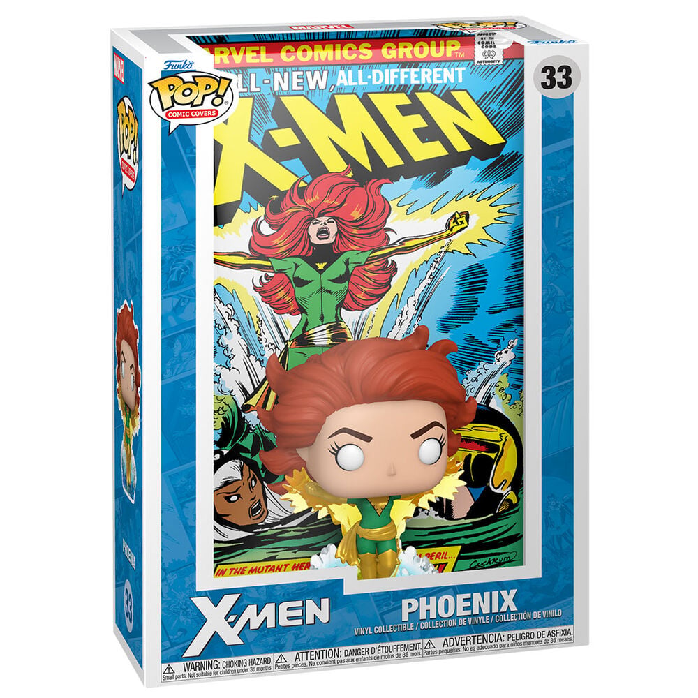 Figura Funko POP! Comic Covers de Phoenix de X-Men en caja expositora