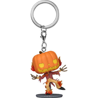 Llavero Pocket POP! Disney de Pumpkin King en su caja - 2