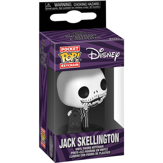 Llavero Pocket POP de Jack Skellington de Pesadilla Antes de Navidad