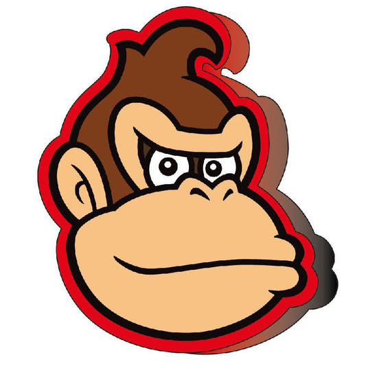 Cojín 3D de Donkey Kong de Nintendo