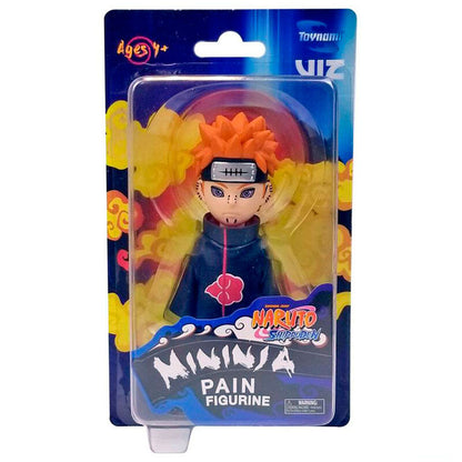 Figura de Pain de Naruto Shippuden con abrigo negro y nubes rojas - 2