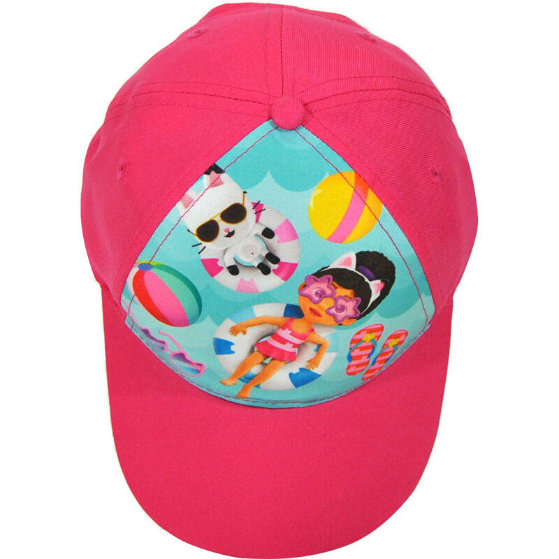 Gorras de La Casa de Muñecas de Gabby en diseños turquesa y rosa - 4