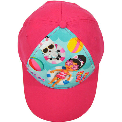 Gorras de La Casa de Muñecas de Gabby en diseños turquesa y rosa - 4