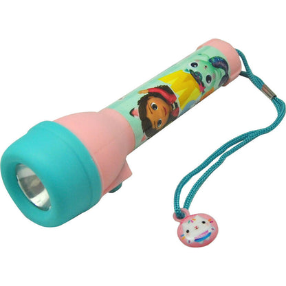 Linterna LED rosa y turquesa de La Casa de Muñecas de Gabby con correa - 4