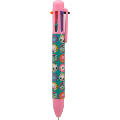 Bolígrafo de 6 colores de Gabby's Dollhouse con estampado de personajes - 2