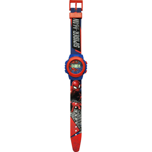 Reloj digital Spider-Man Marvel con correa blanca - 4