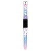 Reloj inteligente Wow Generation con correa degradada rosa, lila y azul