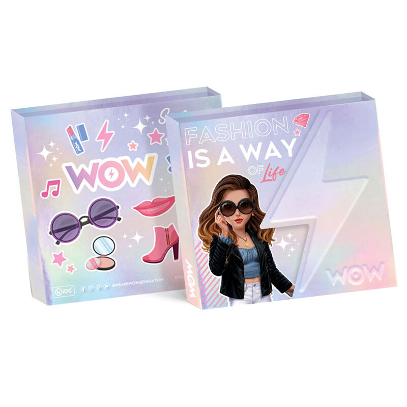 Cuaderno de notas adhesivas WOW GENERATION con diseño pastel e iridiscente - 2