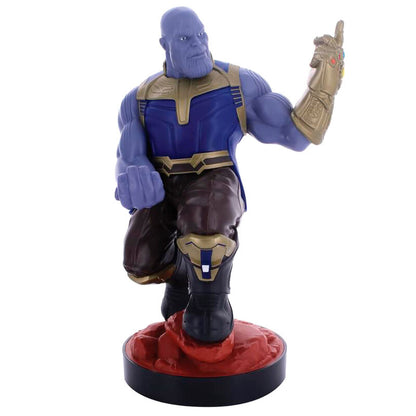 Soporte Cable Guy de Thanos Marvel con Guantelete del Infinito