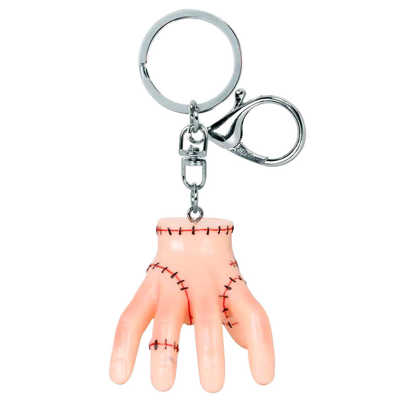 Llavero 3D de Cosa de Miércoles con diseño de mano cosida - 3