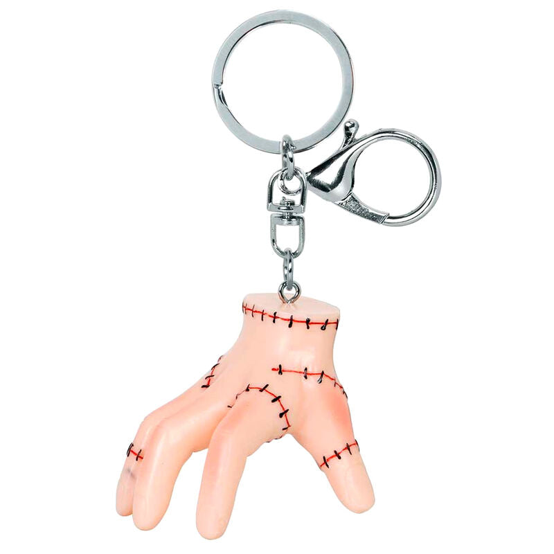 Llavero 3D de Cosa de Miércoles con diseño de mano cosida - 2