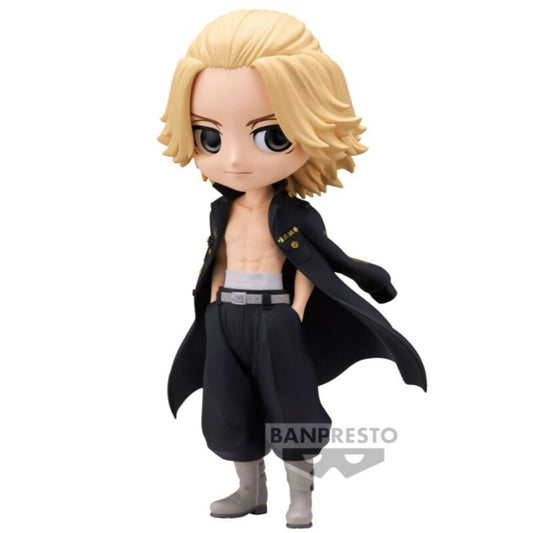 Figura Q Posket de Manjiro Sano Mikey con traje negro