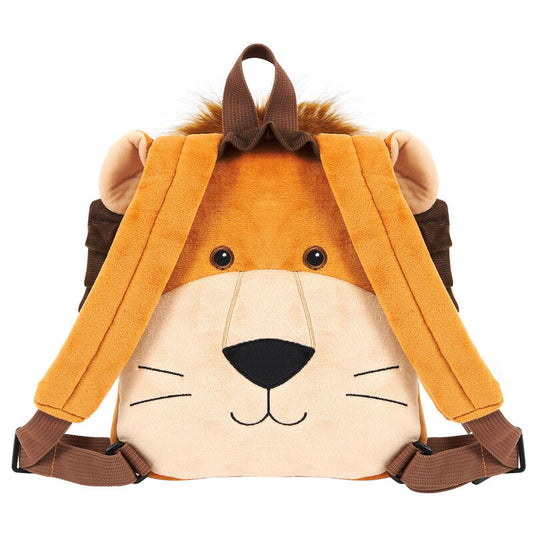 Mochila reversible Perletti con peluche de león Lenny Lion - 7
