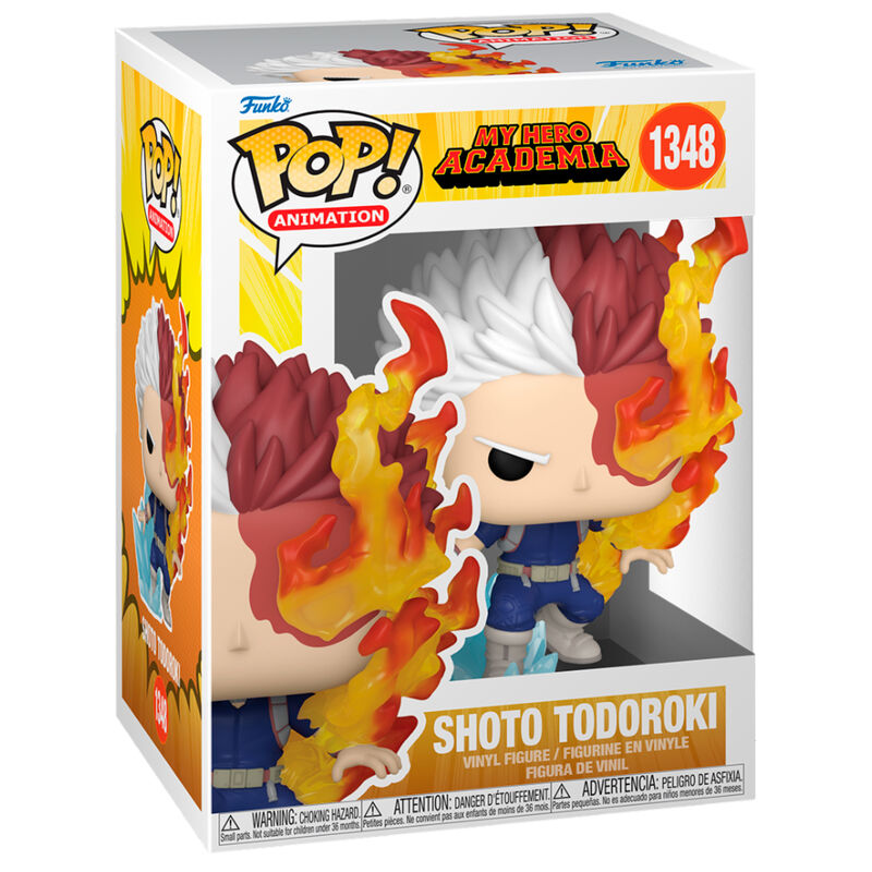 Figura Funko POP! de Shoto Todoroki con efectos de fuego y hielo - 2