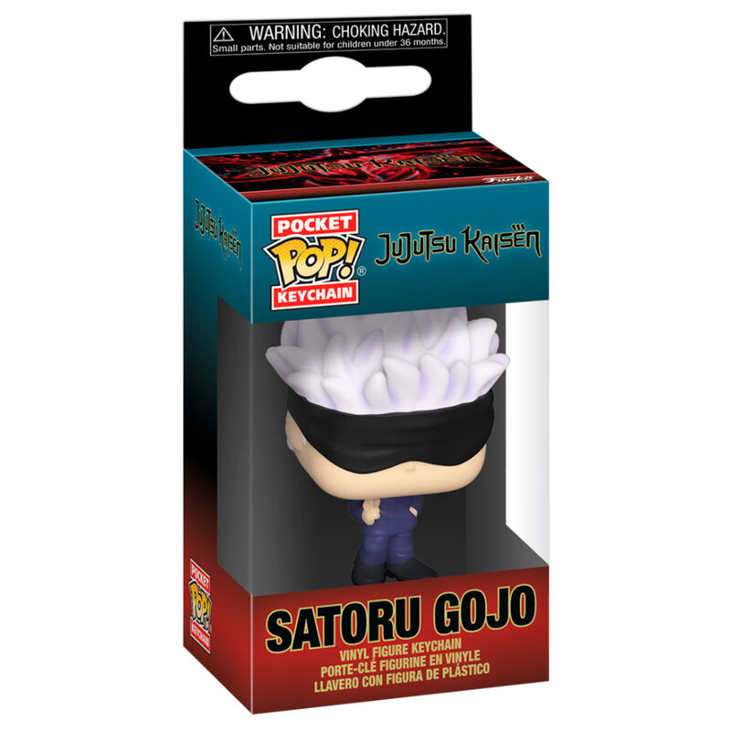 Llavero Pocket POP! de Satoru Gojo de Jujutsu Kaisen - 2