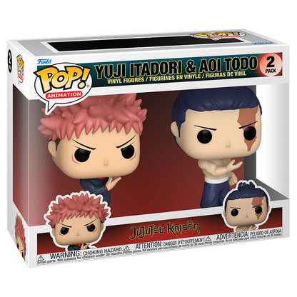 Pack FUNKO POP! de Yuji Itadori y Aoi Todo de Jujutsu Kaisen - 2