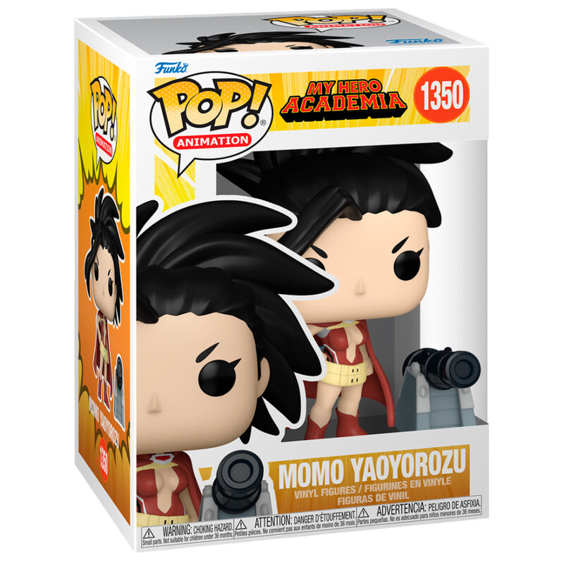 Figura Funko POP! de Momo Yaoyorozu de My Hero Academia en caja - 2