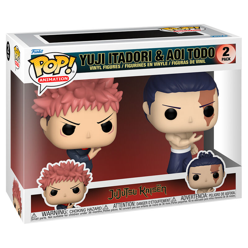 Pack FUNKO POP! de Yuji Itadori y Aoi Todo de Jujutsu Kaisen - 4