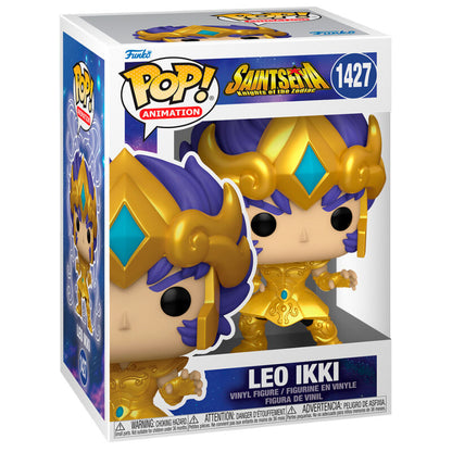 Figura Funko POP! Saint Seiya Leo Ikki con armadura dorada - 2