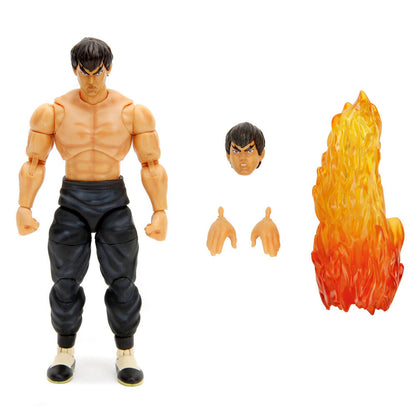 Figura articulada de Fei-Long de Street Fighter II con accesorios - 2