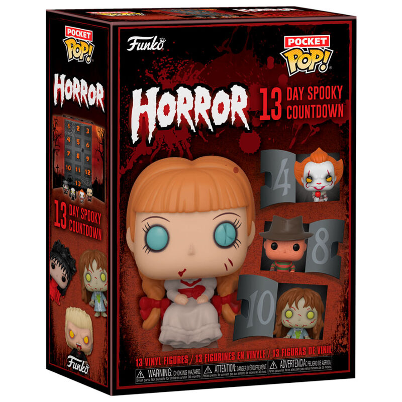 Calendario de Adviento Funko Pocket Pop! Horror de 13 días