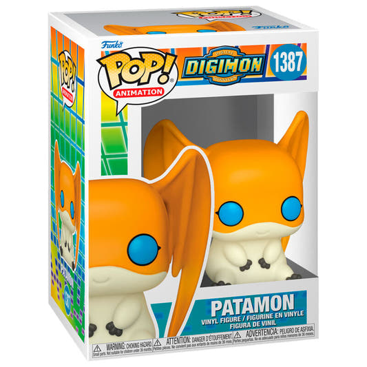 Figura Funko POP! de Patamon de Digimon en caja