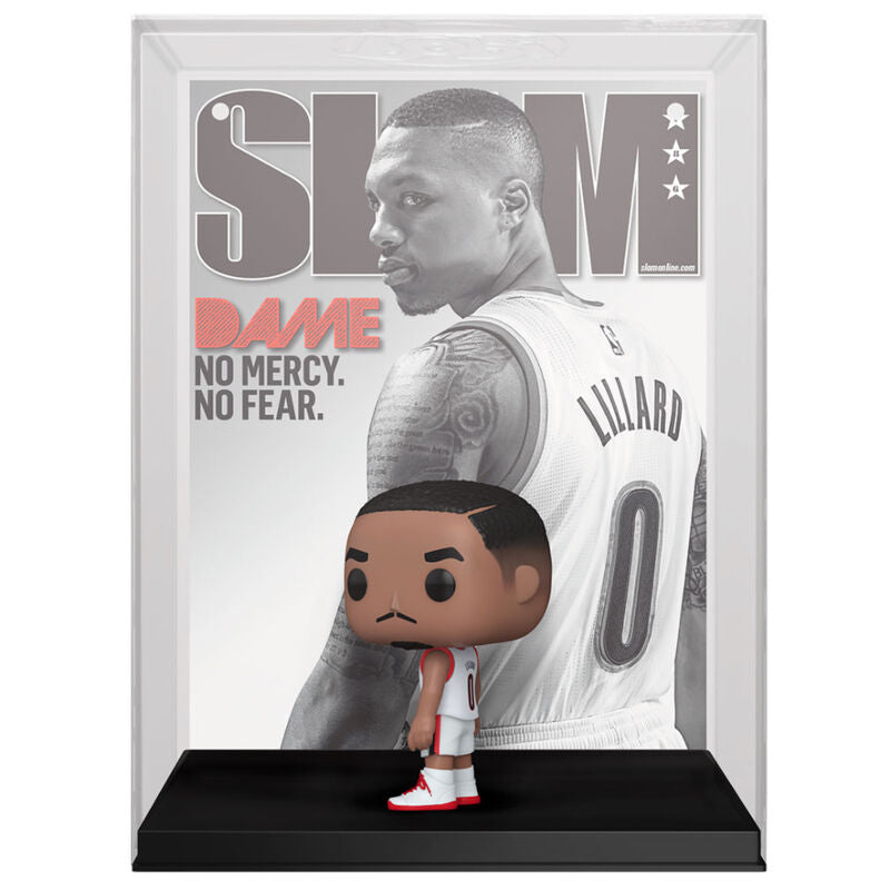 Figura FUNKO POP! Cover Slam de Damian Lillard con uniforme NBA