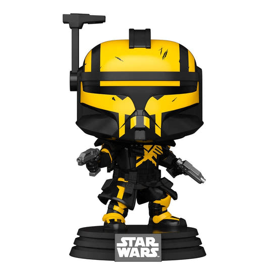 Figura Funko POP! Star Wars ARC Umbra Trooper en negro y amarillo
