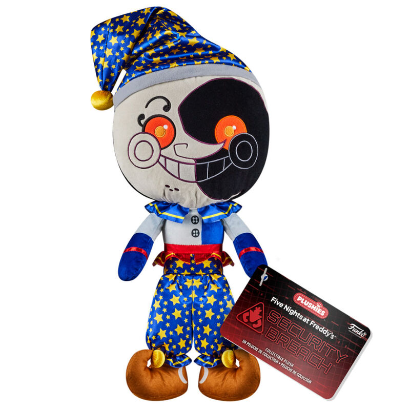 Peluche FUNKO de Moon de Five Nights at Freddy’s con traje azul de estrellas