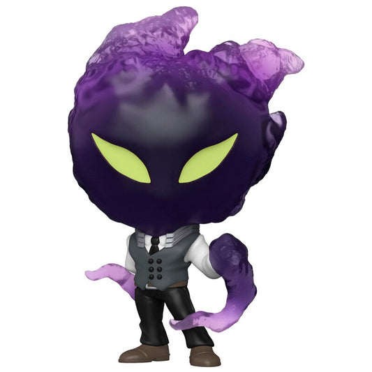 Figura FUNKO POP! de Kurogiri con diseño púrpura y vestimenta formal