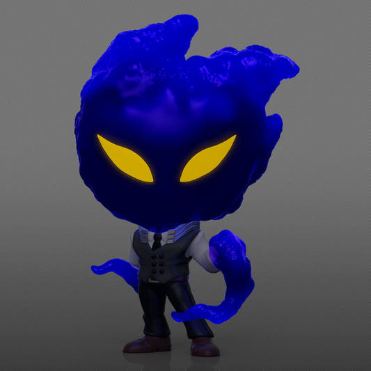 Figura FUNKO POP! de Kurogiri con diseño púrpura y vestimenta formal - 3