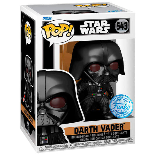 Figura Funko POP! de Darth Vader de Star Wars en caja
