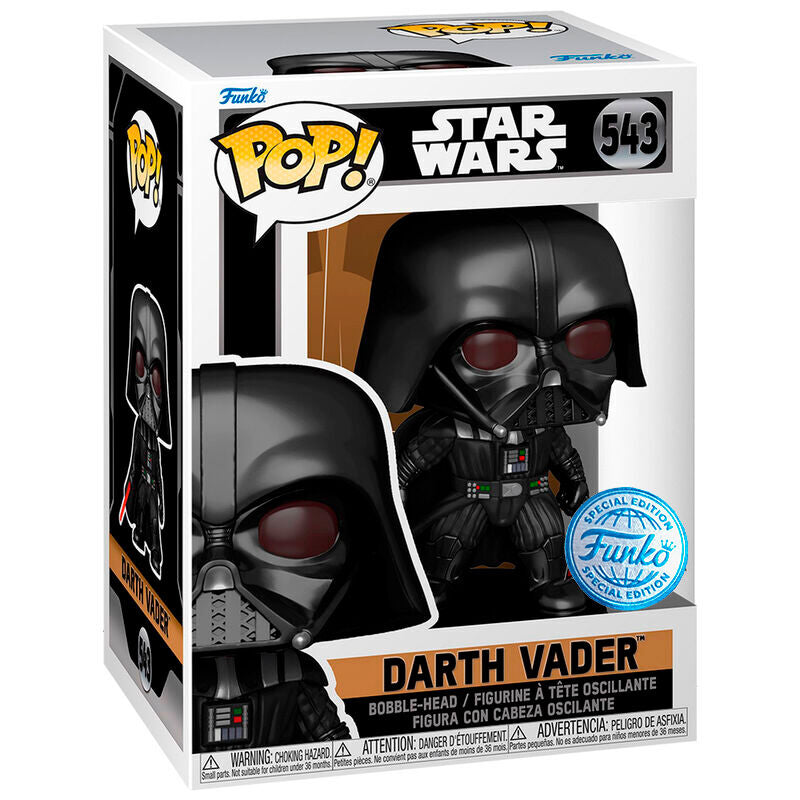 Figura Funko POP! de Darth Vader de Star Wars en caja