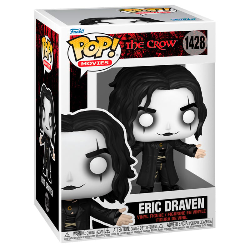 Figura Funko POP! de Eric Draven de The Crow en caja