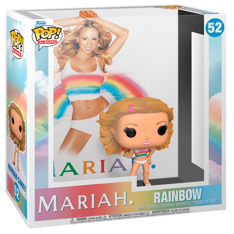 Figura FUNKO POP! Albums de Mariah Carey Rainbow nº 52 en caja