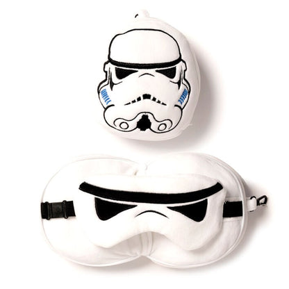 Almohada de viaje y antifaz Stormtrooper de Star Wars