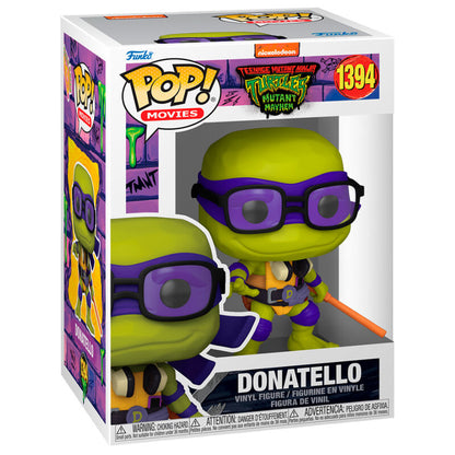 Figura Funko POP! de Donatello de Tortugas Ninja en caja
