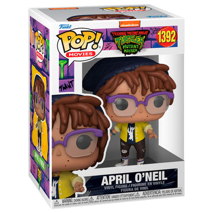 Figura Funko POP! de April O'Neil con gafas y chaqueta amarilla - 2