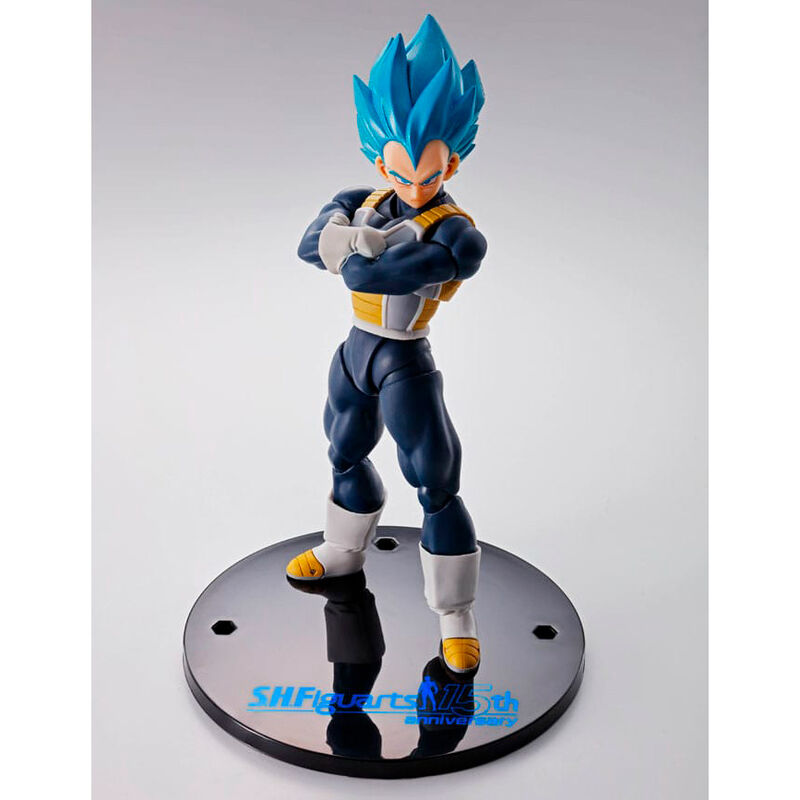 Figura articulada de Vegeta Super Saiyan Blue S.H.Figuarts de 14 cm - 2
