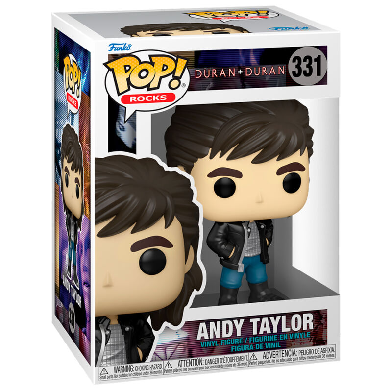 Figura Funko POP! de Andy Taylor de Duran Duran con chaqueta negra - 2