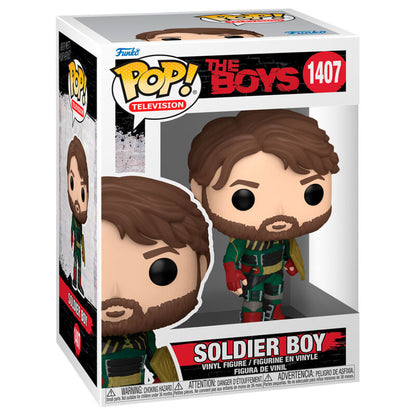 Figura Funko POP! de Soldier Boy de The Boys en caja