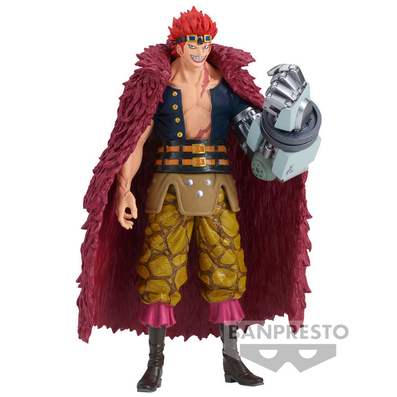 Figura de Eustass Kid de One Piece con brazo mecánico