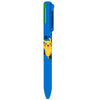 Bolígrafo azul Pokémon de cuatro colores con Pikachu