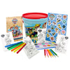 Cubo de actividades Paw Patrol con pinturas, lápices, rotuladores y pegatinas