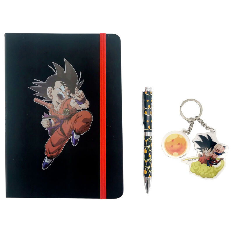 Set diario Dragon Ball con cuaderno, bolígrafo y llavero - 2