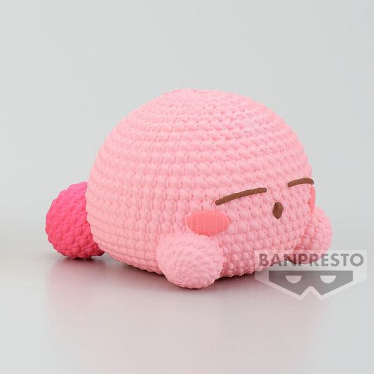 Figura rosa de Kirby durmiendo de Banpresto