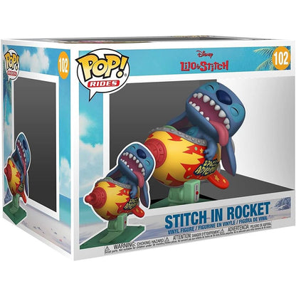Figura Funko POP! Rides de Stitch en un cohete espacial - 3