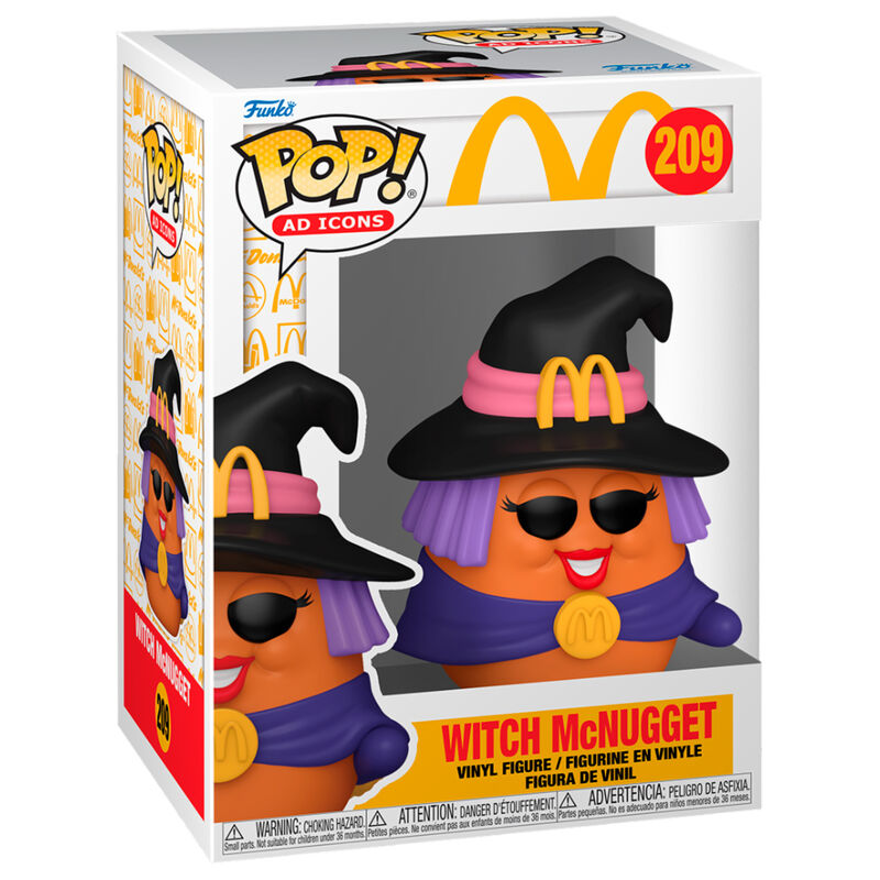 Figura Funko POP! Witch McNugget #209 de McDonald's en caja
