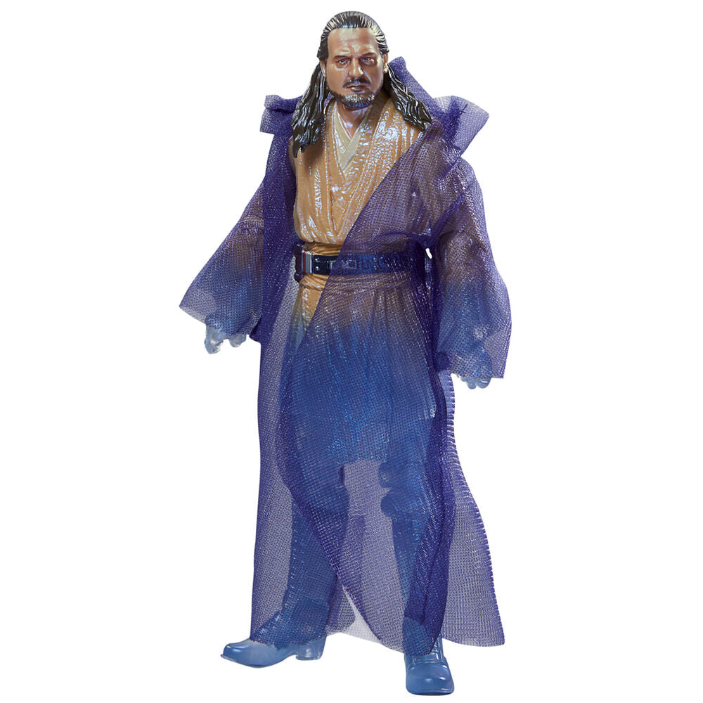 Figura articulada de Qui-Gon Jinn de Star Wars The Black Series - 4